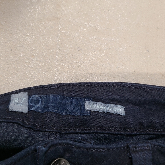 Anthropologie Level 99 Skinny Straight Stretch Jeans, size 27. Made in USA - Picture 2 of 3